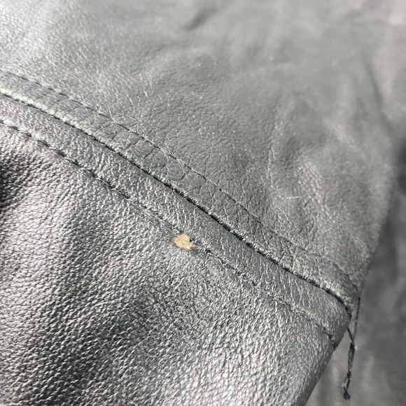 Wilsons Leather Jacket Full zip Pelle Studio Women's Black Full Zip Pockets M - Picture 6 of 16
